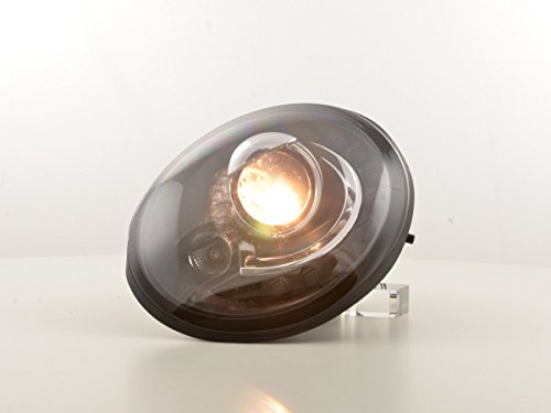 Phares Daylight FK Noir améliorant la visibilité de nuit FKfsvw016029
