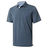 VEBOON Polo Shirts for Men Casual Short Sleeve Performance Polo Shirts Regular Fit Mens Quick Dry Po