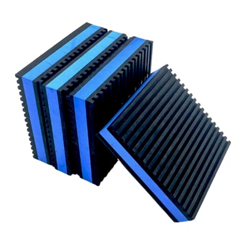 Tapis isolant en caoutchouc vibrant et surélevé pour essorage stable - 2