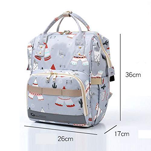 Sac à dos multifonctions couches pour bébés étanche grande capacité - 4