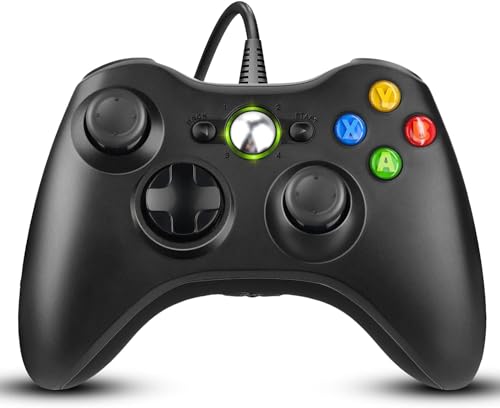 【Doppia Vibrazione e Presa per Cuffie】 I sensori di pressione a doppia vibrazione integrati completano ogni movimento, sentono ogni colpo ed esplosione grazie alla doppia risposta agli effetti delle vibrazioni della mano. Il controller ha un jack per cuffie integrato da 2,5 mm compatibile con cuffie Xbox 360 originale, il suono Hi-Fi consente ai giocatori di essere immersi nel gioco.