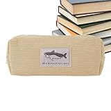 Durable et fiable: en velours côtelé et en toile, ce boîtier de stylo de requin peut être lavé et sèche rapidement, ce qui en fait une option fiable qui ne endommagera pas ou ne se déformera pas facilement. La douceur améliore le confort et la durabilité, ce qui le rend idéal pour une utilisation quotidienne.