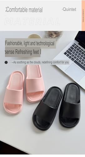 Image of DRUNKEN Slippers For Men Winter Sandals Casual Flats Home Footwear Man Girls Sliders Flip Flops Chappals Ladies Clogs Sleeper Slides Stylish Ortho Soft