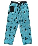 Lazy One Pajamas for Women, Cute Pajama Pants and Top Separates, Mountain Bigfoot, Pant