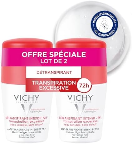 Vichy 72 Hours Excessive Transpiration Deodorant Roll-On 100 ml