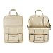 Produktbild Car Organizer, WULAU Car Storage Box Rückenlehnenschutz mit Bildschirm berührbar, Multi-Pocket für Car Neat-Beige