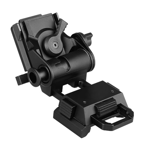 MIRAGETARGET L4 G24 Rhino Mount PVS 14 NVG Mount Night Vision Goggles Helmet Mount Compatible with All Models of PVS 15/PVS 18 (Black)