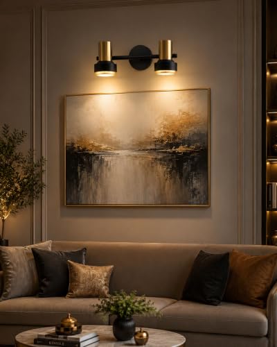 Image of FILLISKA 3 in 1 Double Wall spot /Picture /Display /Mirror Light with Adjustable Head and Colour Changing Function