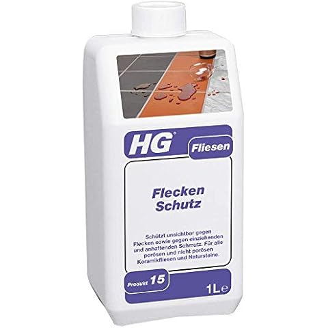 HG Fliesen Flecken-Schutz - Naturstein Imprägnierung, Schutz & Versiegelung für Poröse und Nicht Poröse Keramikfliesen, Naturstein und Beton Cover
