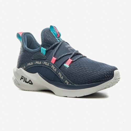 Tenis Fila Arched Feminino,Marinho/Rosa/Azul,35