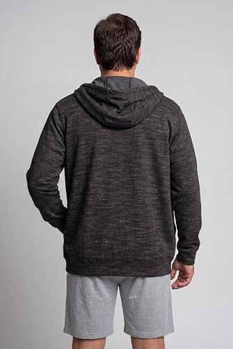 Image of KingSize Men's Big & Tall Fleece Zip-front Hoodie Jacket