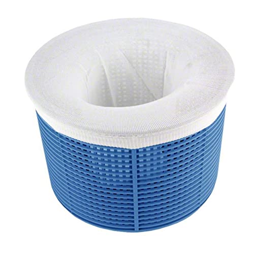 BCOATH Swimming Pool Basket 16pcs Set Socks Pool Cleaning Tools Hair Catcher Drain Cover