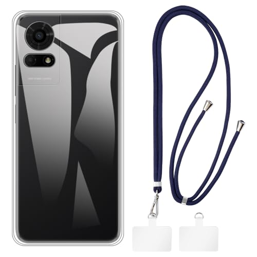 Shantime �P�[�X�ƃN���X�{�f�B�X�g���b�v�Z�b�g TCL 50 LE 4G �Ƃ̌݊������� �g�уJ�o�[�Ƌ����o�b�N���t�������\�l�b�N�X�g���b�v�����2���̃p�b�`�t��(�N���A + �u���[)