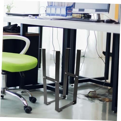 Soporte para torre de PC bajo el escritorio, soporte para CPU, montaje organizado para escritorio, 1 unidad miniatura 4