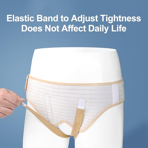 Faja para Hernia Inguinal Ajustable con Almohadillas Compresivas pequeña miniatura 3