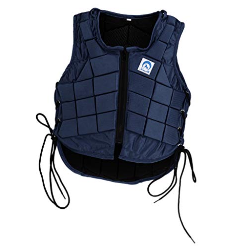 Almencla de Segurança para Equitação de Equipamento de Proteção Corporal Azul, Mulheres