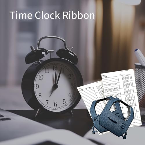 3-Pack Compatible for Amano Time Clocks Ribbon, Ribbon Fits for Amano PIX and TCX Series Models, PIX10 15 20 21 25 35 55 75 95 200 3000 000, for Amano TCX 11/21/22/35/45/85/88/90 — 사진 2