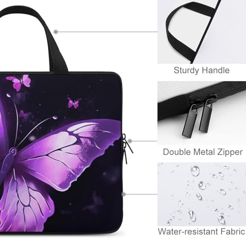 Housse ordinateur portable violette idéale pour le travail nomade