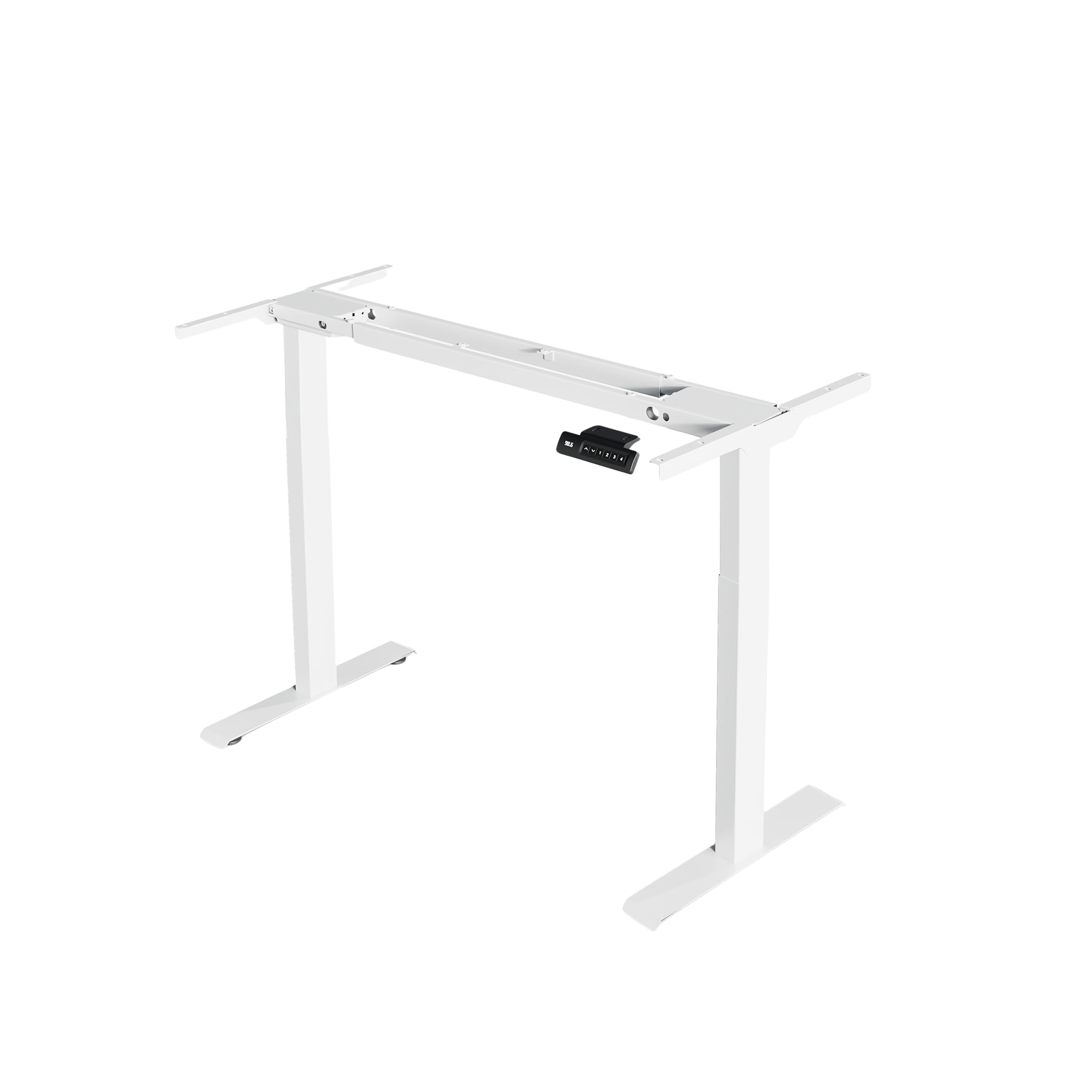 ErgoYou - Electric Height Adjustable Standing Table - Dual Motor 2 Stage - 125Kgs Max Weight Capacity- E9 Series - Ergonomic Sit Stand Computer Desk (No Table Top, Only Steel Frame)