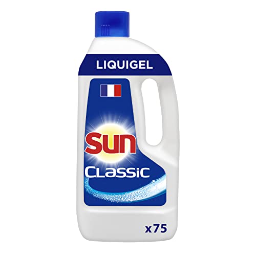 Sun Liquide de Lavage Lave-Vaisselle Classic Standard, 75 lavages 1,5L
