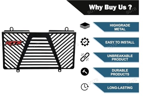 Image of SGTB Apache RTX 300 Radiator Grill Heavy Steel Frame Guard