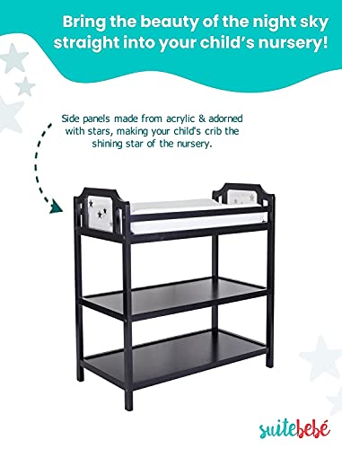 Image of Suite Bebe Celeste Changing Table Black