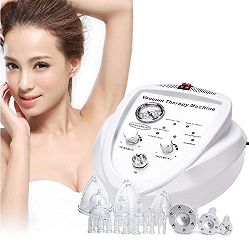 GYAM Vakuumtherapiegerät Massage Körperformen Lymphdrainage Spa Hautverjüngungsgerät mit 24 Tassen und 3 Pumpen Cover