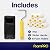Foampro 2” Fine Finish Paint Roller Kit | 1 Plastic Paint Tray, 1 Roller Handle, 10 Foam Rollers | Mini Foam Roller Kit w/Roller Pan | Home Painting Supplies & Paint Tools, 162 (162KIT)