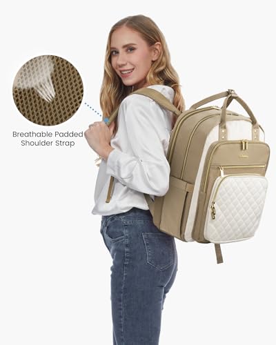 Image of LOVEVOOK Laptop Backpack for Women with Laptop Compartment,Fits 17 inch Laptop