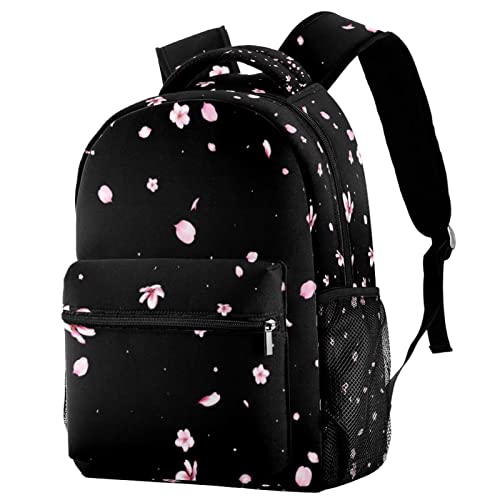 Sac à dos léger et confortable imprimé tropical pour soulager le dos des lycéennes