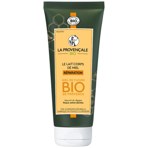 Lait Corps Miel Réparation La Provençale Bio pour peau abîmée