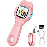 顕微鏡 小学生 子供用顕微鏡 ハンディ顕微鏡 2インチ IPSスクリーン 500倍 ハンドヘルドデジタルマイクロスコープ HDポケットポータブルミニUSB顕微鏡カメラ 科学教育 6歳 7歳 8歳 9歳 女の子 男の子 おもちゃ クリスマス 誕生日 プレゼント 小学生 子供 ギフト 人気 (ピンク)