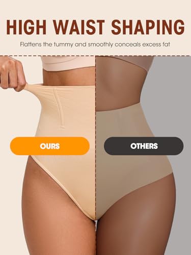 Shapewear for Women Tummy Control Thong Compression Seamless Underwear High Waist Panties Body Shaper Shaping Girdle3