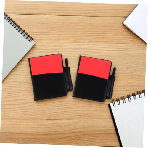 Cartas duraderas de árbitro de fútbol Abaodam rojo y amarillo miniatura 6