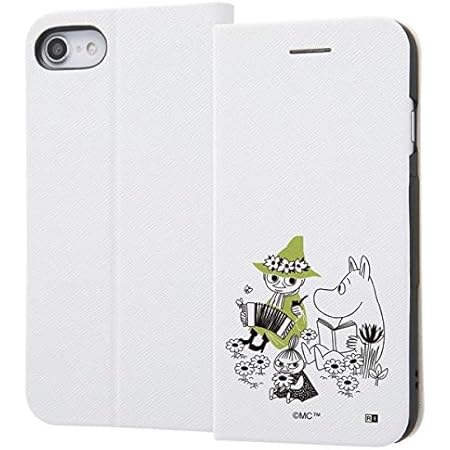 Amazon カラー 集合 Iphone8 Iphone7 ムーミン フリップカバー ケース カバー スマホ キャラクター 手帳型ケース 手帳型 ダイアリー 手帳ケース カード収納 シンプル かわいい ちびのミイ スナフキン リトルミイ グッズ アイフォン Iphone 8 7 スマホカバー
