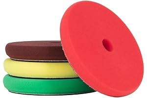 SGCB Pro 5 Inch Hook and Loop Polishing Pads for 5 Inch Rotary Polisher