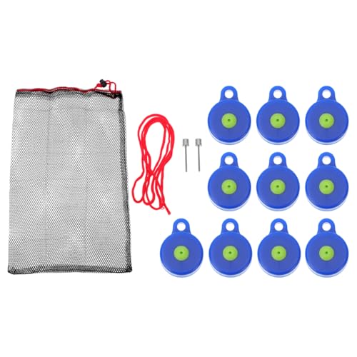 Toddmomy Reusable High Pressure Bottle Caps Inflator for Outdoor Shooting Targets 10Pcs Portable Bottle Top Training Accessories for Practice and Range Training