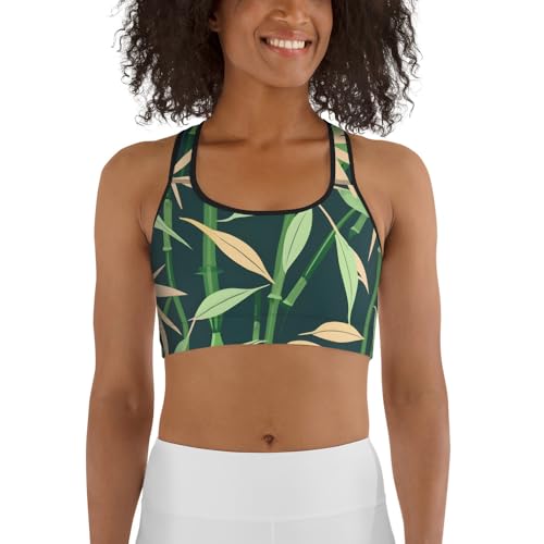 Brassière de sport rembourrée maintien poitrine haut de gamme avec inserts amovibles
