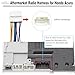 20Pin Car Radio Wiring Harness for Honda 1999-2008 Acura 1999-2008 Suzuki 1998-2011 with Radio Antenna Adapter Aftermarket Car Stereo Wiring Harness Connector Radio Stereo Harness Cable
