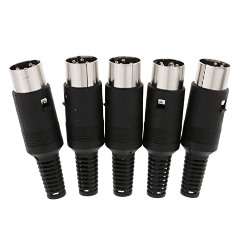 Conector DIN macho Milageto de 4 pines para optimizar el cableado de tus equipos de audio MIDI 3