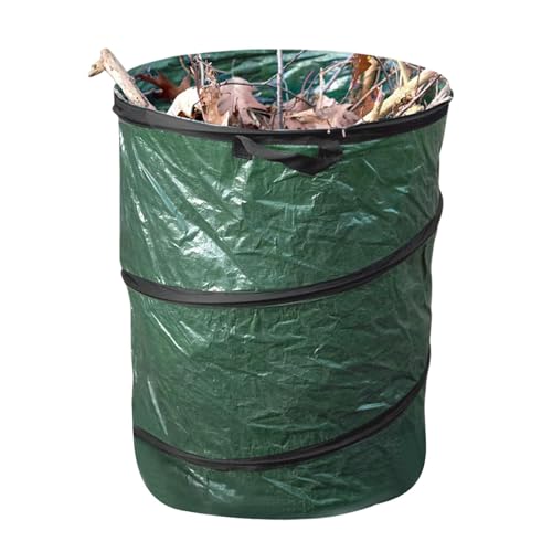 Poubelle de camping pliable de grande capacité pour le tri des déchets en plein air