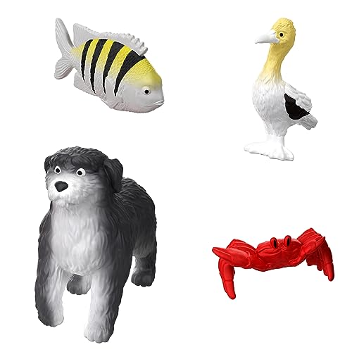 Disney La Petite Sirène Coffret Ariel Et Mer Avec 7 Mini Poupées Et 4 Figurines - vue 5