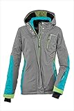 Killtec Mädchen Yamka Jr Ski Funktionsjacke, grau-Melange, 152