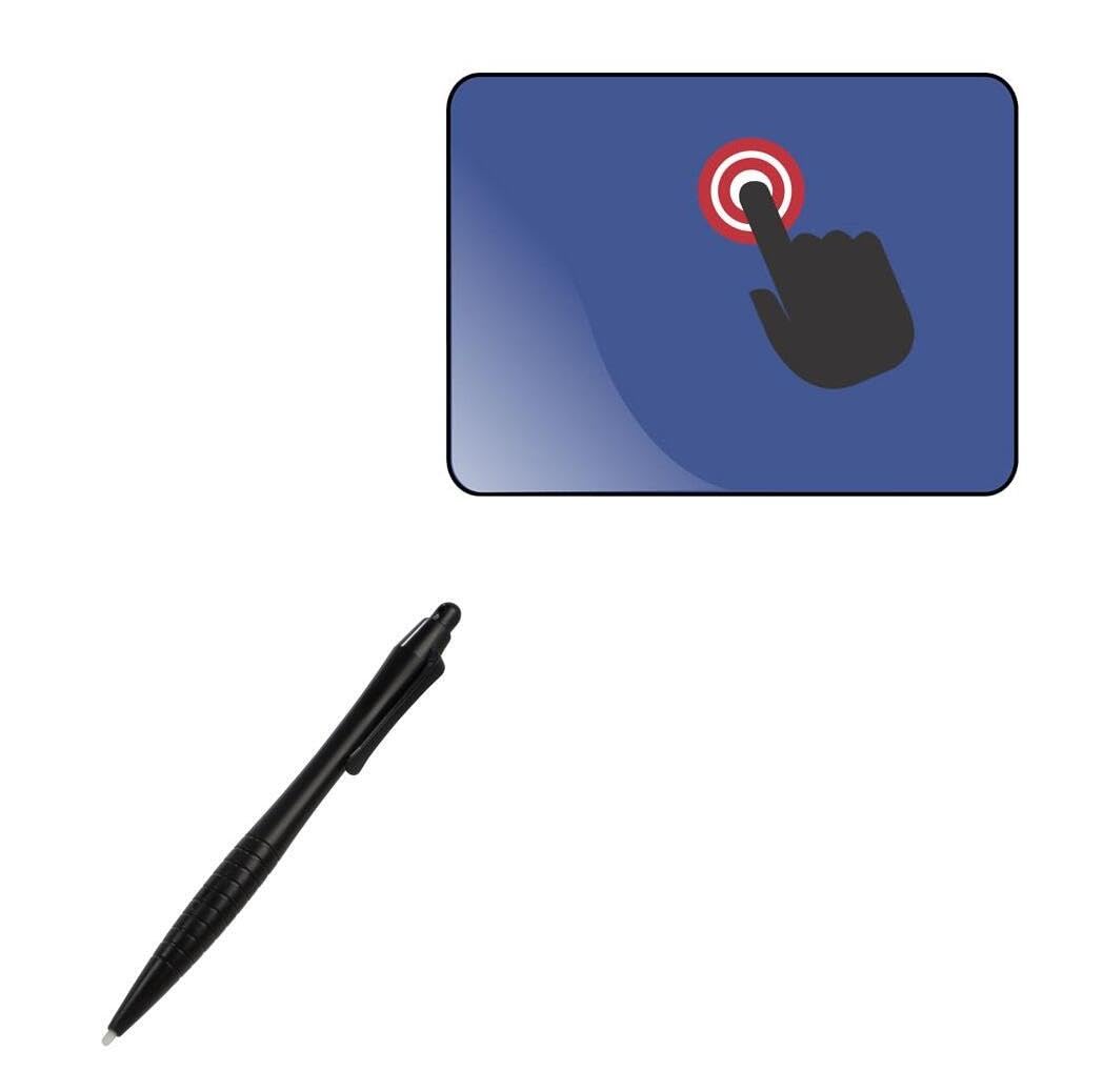 BoxWave Stylus Pen Compatible with Distec TP-4525S2F2 (12.1 in) - DirectTip Resistive Stylus, DirectTip Resistive Stylus - Jet Black