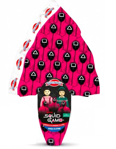 Dolci Preziosi Uovo Pasqua Con Cioccolato Finissimo al Latte Squid Game 240gr...