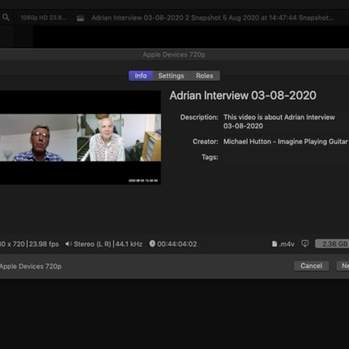 A Guitar Student Shares his thoughts