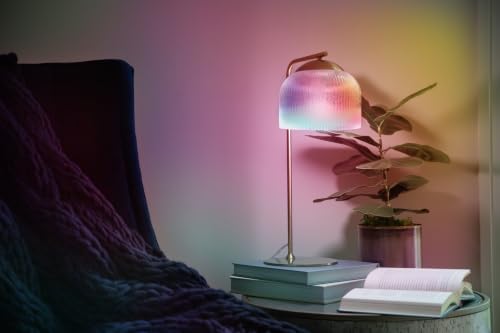 Image of GE CYNC Dynamic Effects Smart LED Light Bulb, Color Changing, Bluetooth and Wi-Fi, Compatible with Alexa and Google Home, BR30 Indoor Floodlight Bulb
