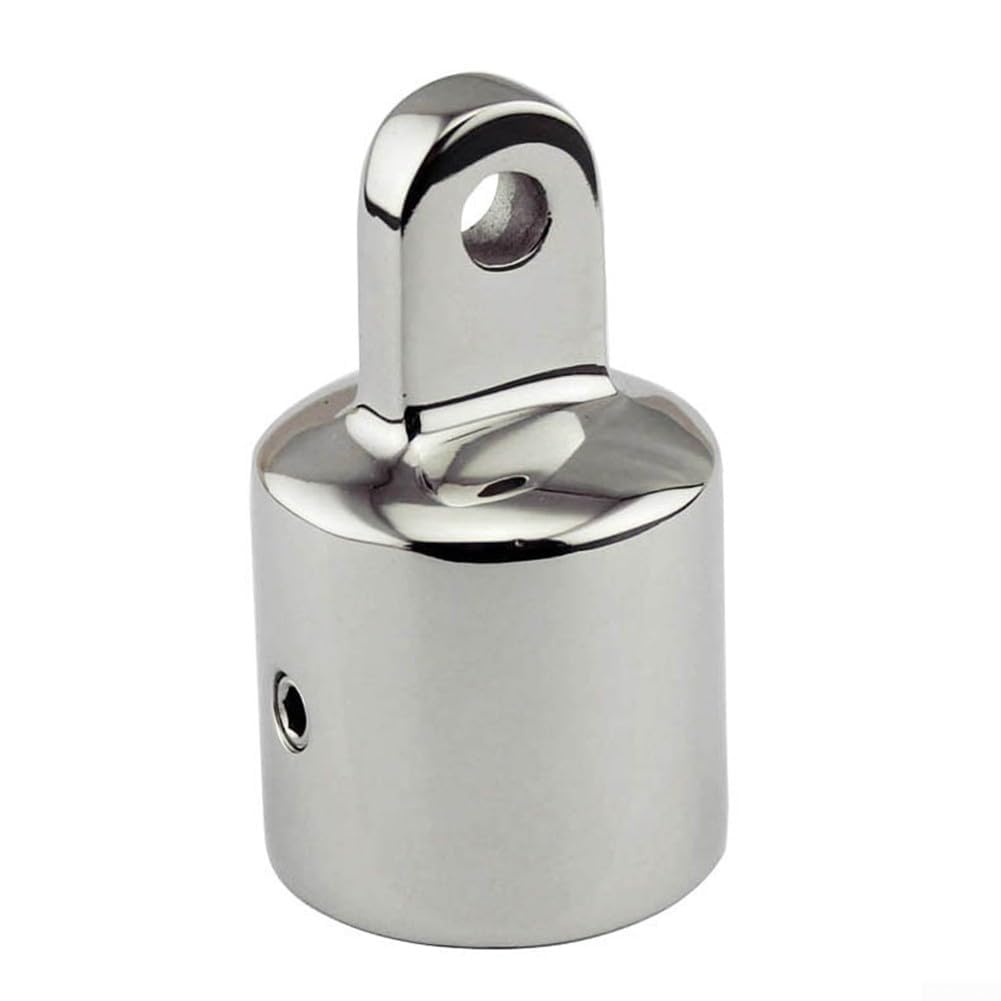 Tapa de extremo de ojo de acero inoxidable 316 para toldo de barco 22 mm