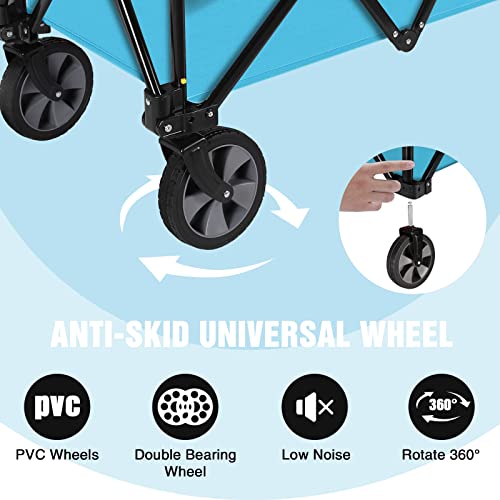Steel Garden Cart with Removable Sides
