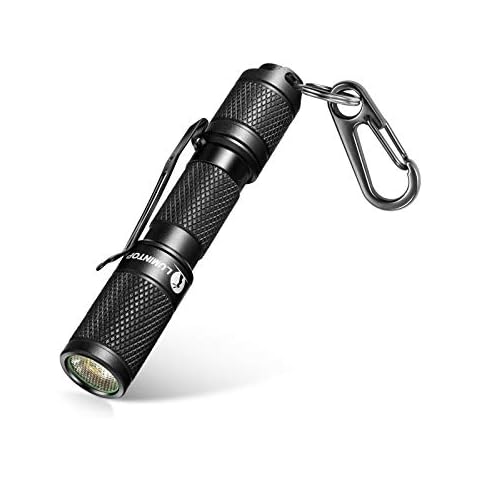 LUMINTOP Tool AAA LED Torch, Keyring Torch Super Bright with 110LM OSRAM LED, 3 Modes, IP68 Waterproof, Best for Camping, Hiking, Hunting, Backpacking, Fishing and EDC Cover